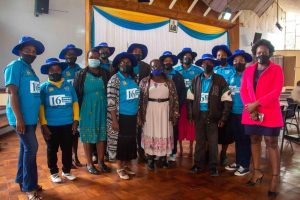 Staff members from the Gender Institute and officials from the Ministry of Women Affairs, Community Small and Medium Enterprise Development attended proceedings of 16 Days of Activism Against Gender Based Violence Commemorations held at Midlands State University Great Hall on the 26th of November 2020.