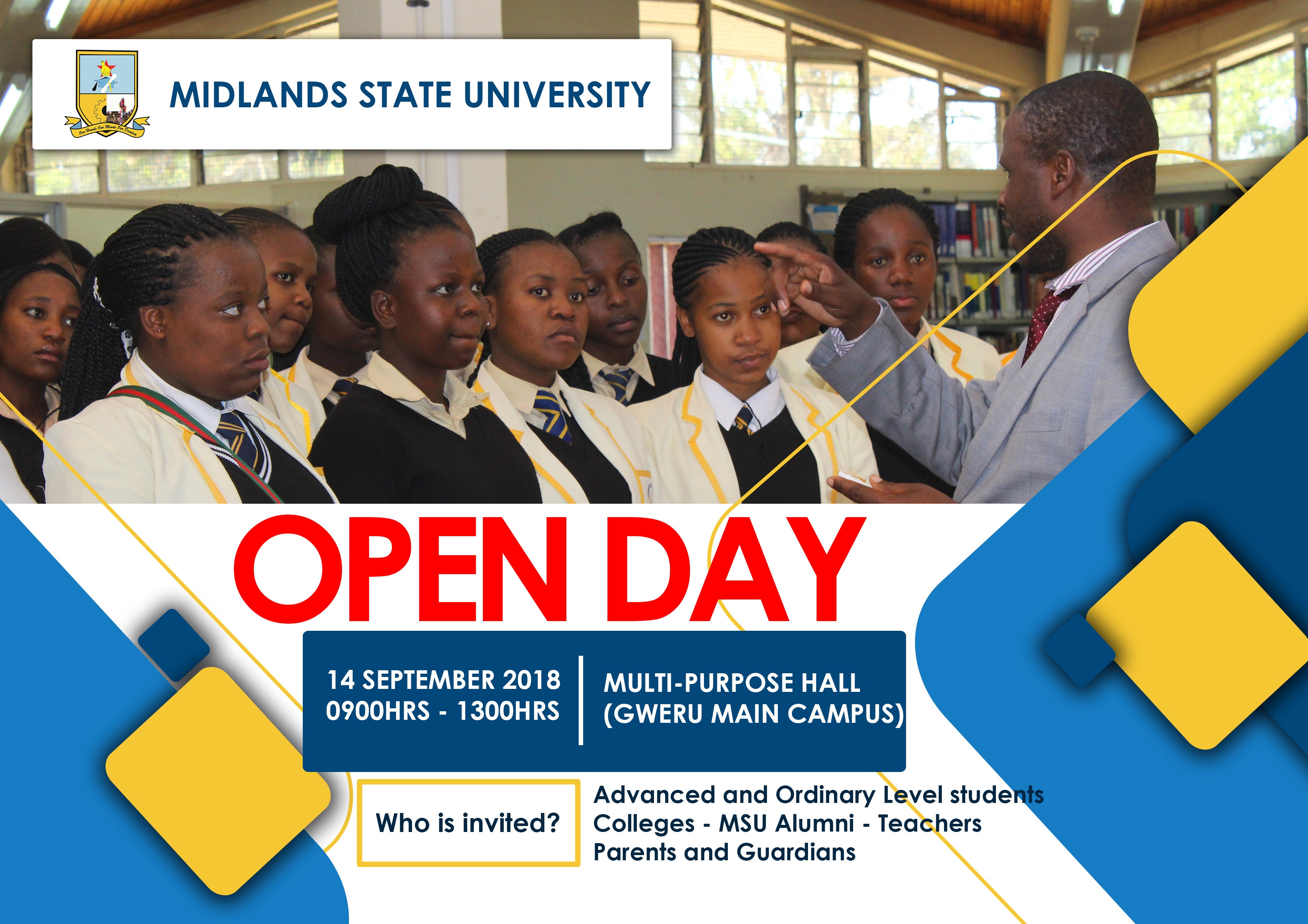 MSU 2018 Open Day Midlands State University