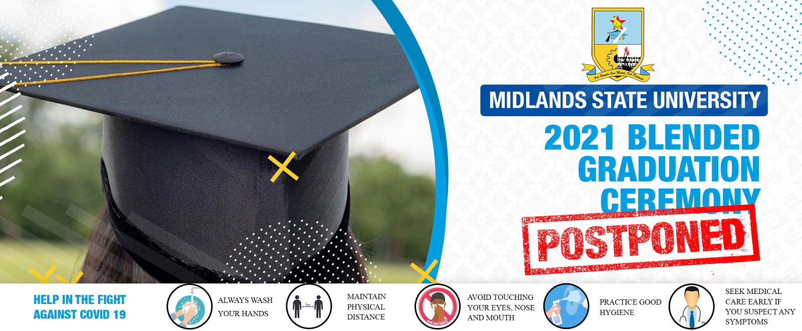 Postponment Of The 22nd Graduation Ceremony Midlands State University